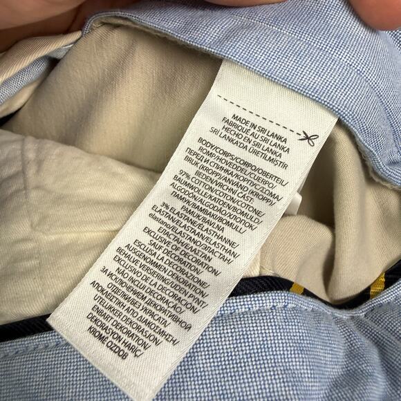 Polo Ralph Lauren Stretch Straight Fit Chino Pants Mens 36x30 Beige Cotton Twill - Picture 8 of 12